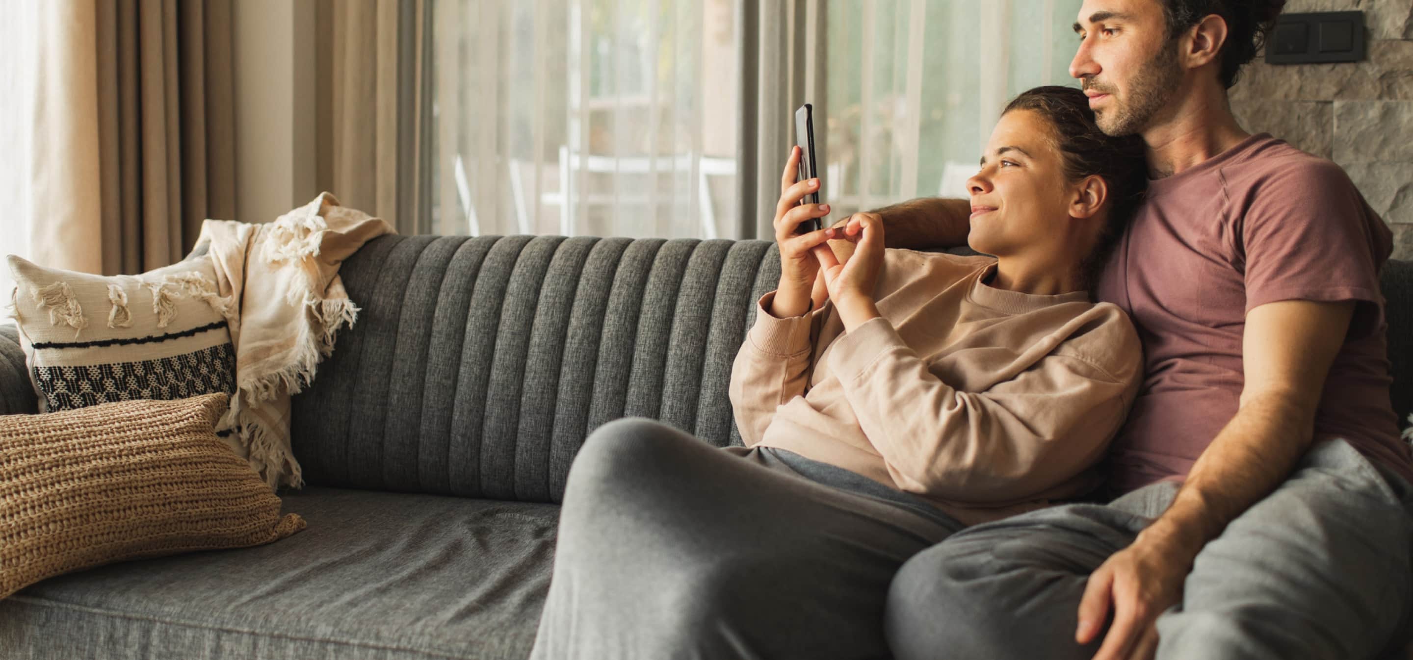 couple on the couch