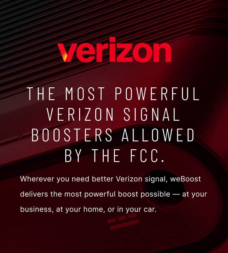 Verizon signal booster