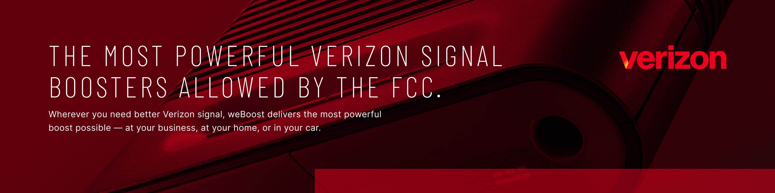 Verizon signal booster