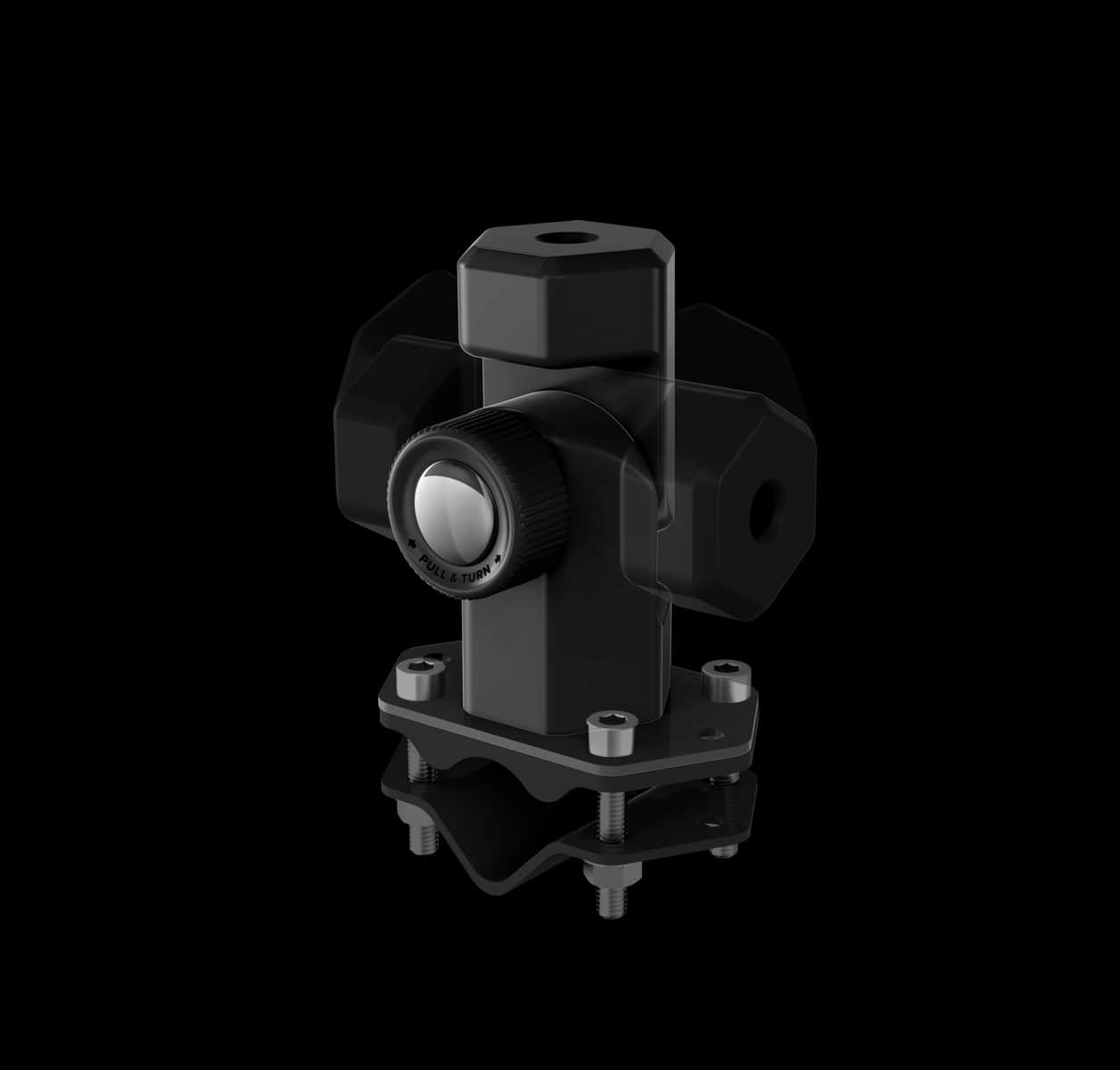 overland antenna mount